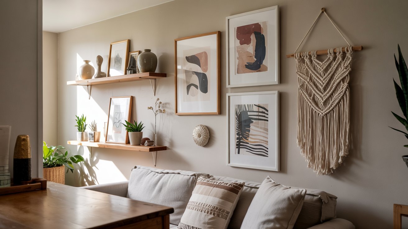 wall decor ideas for small apartments